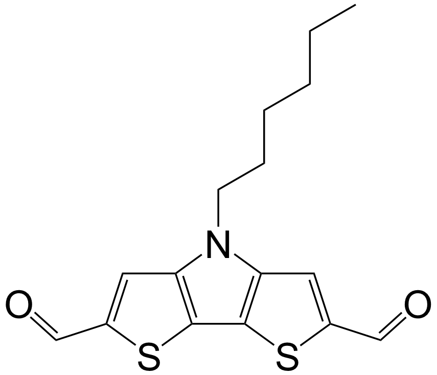 4H-Dithieno[3,2-b:2',3'-d]pyrrole-2,6-dicarboxaldehyde,4-hexyl-/1353050-53-9
